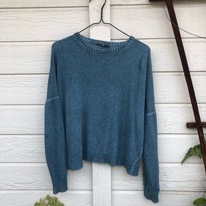 Blue Knit Sweater